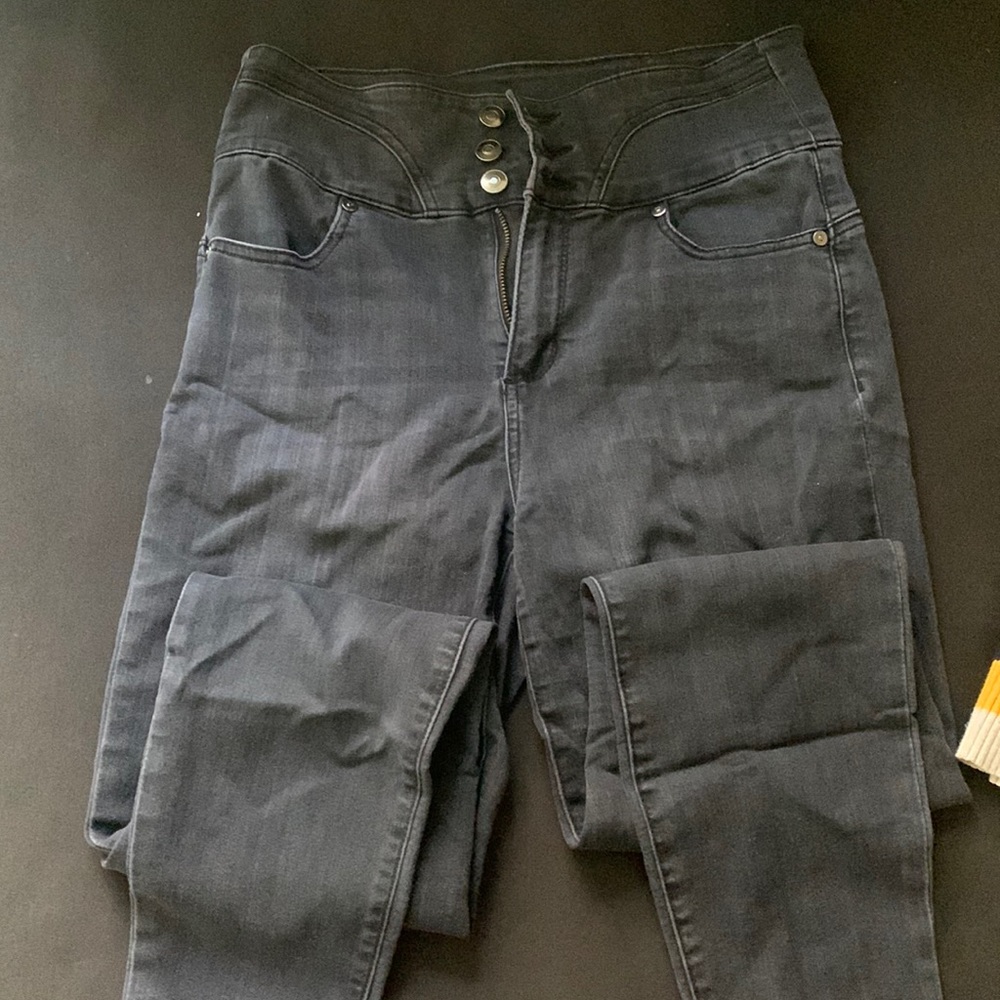 Black wash fashion nova jeans